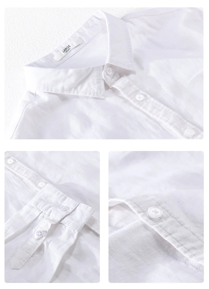 Jae | Men's Premium Linen Long Sleeve Shirt