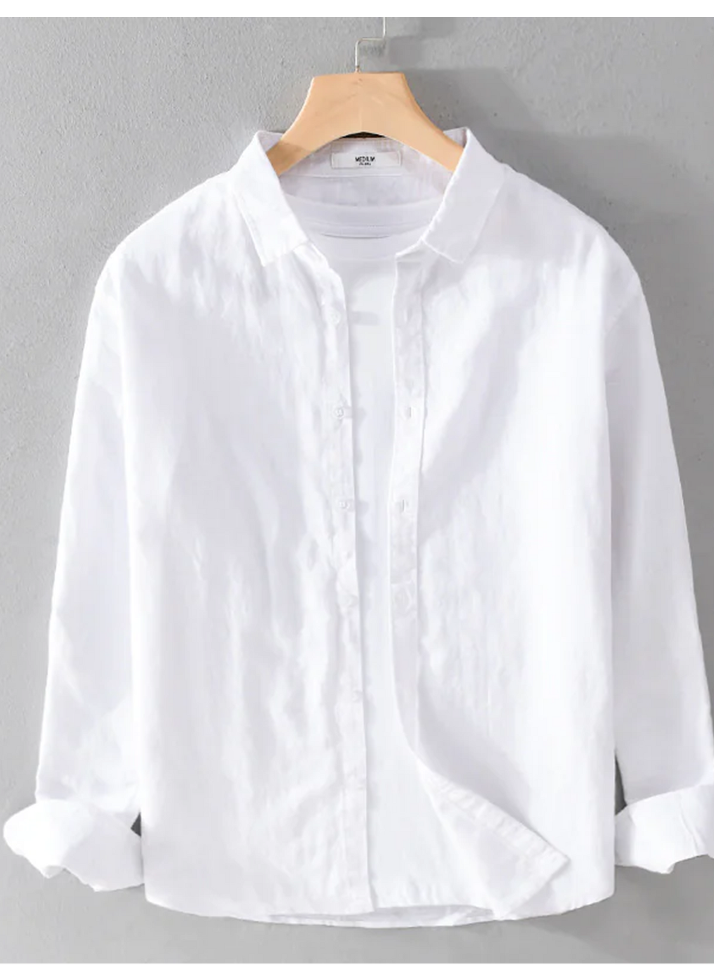 Jae | Men's Premium Linen Long Sleeve Shirt