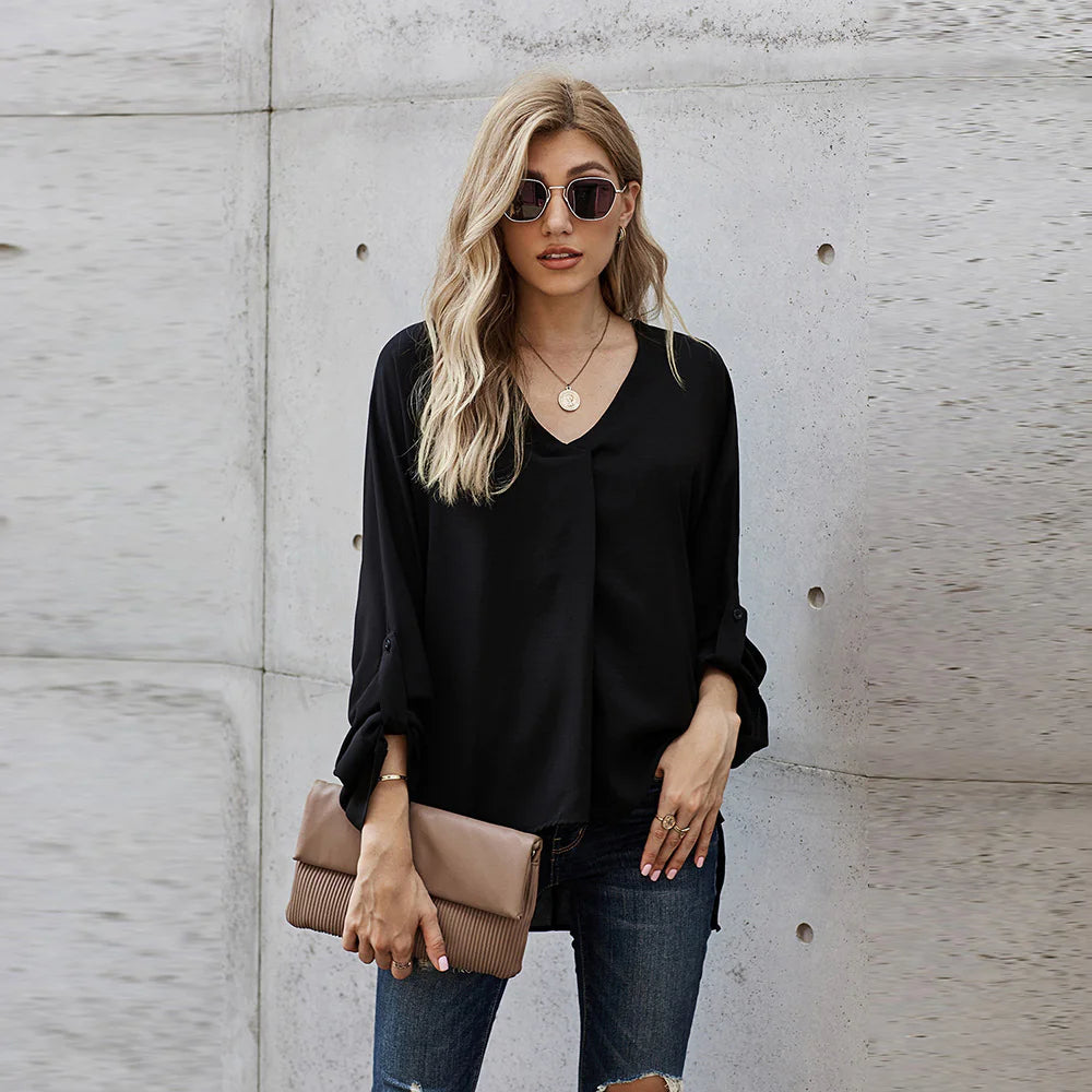 Rosa | Three-Quarter Sleeve Blouse