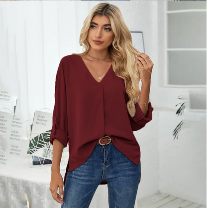 Rosa | Three-Quarter Sleeve Blouse