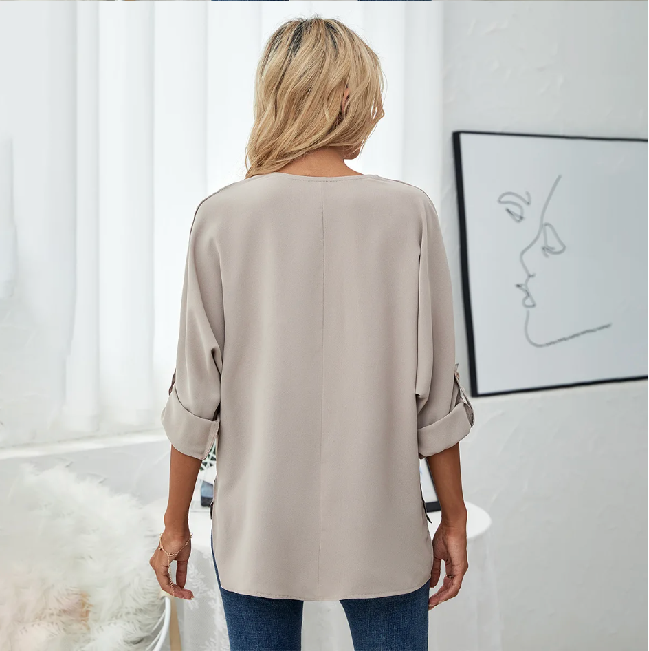 Rosa | Three-Quarter Sleeve Blouse