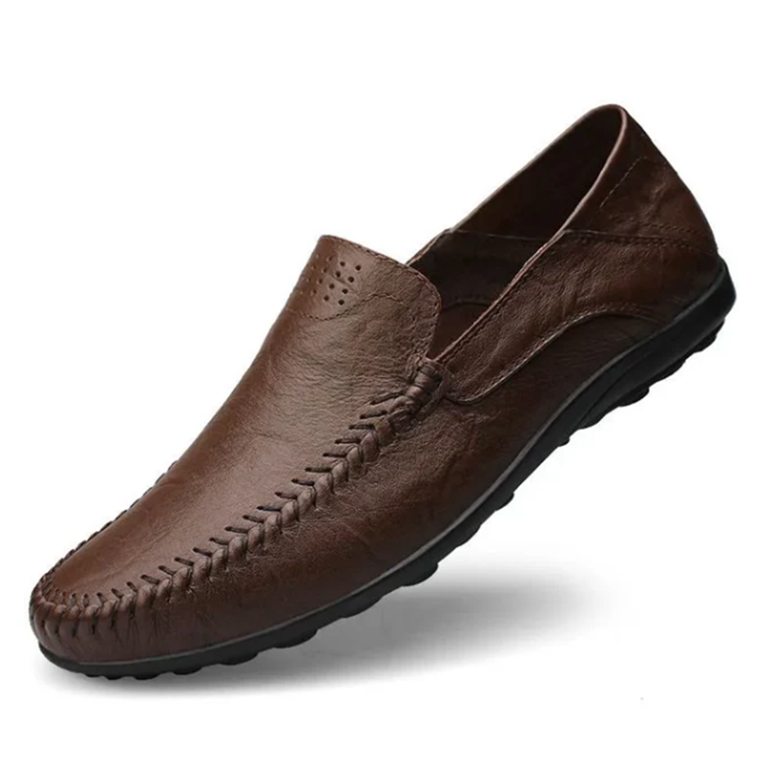 Cambridge | Luxe Cowhide Leather Loafers